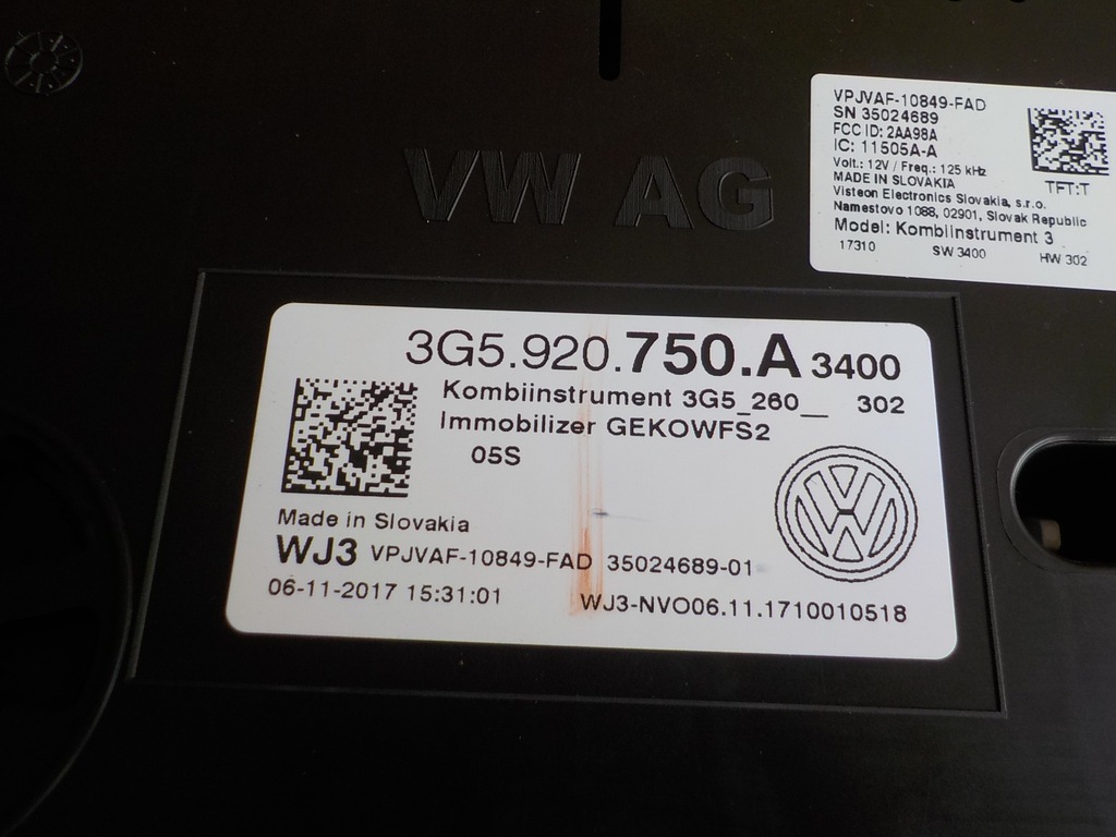 фото №7, Vw arteon 1.5tsi лічильник прилади 3g5920750a