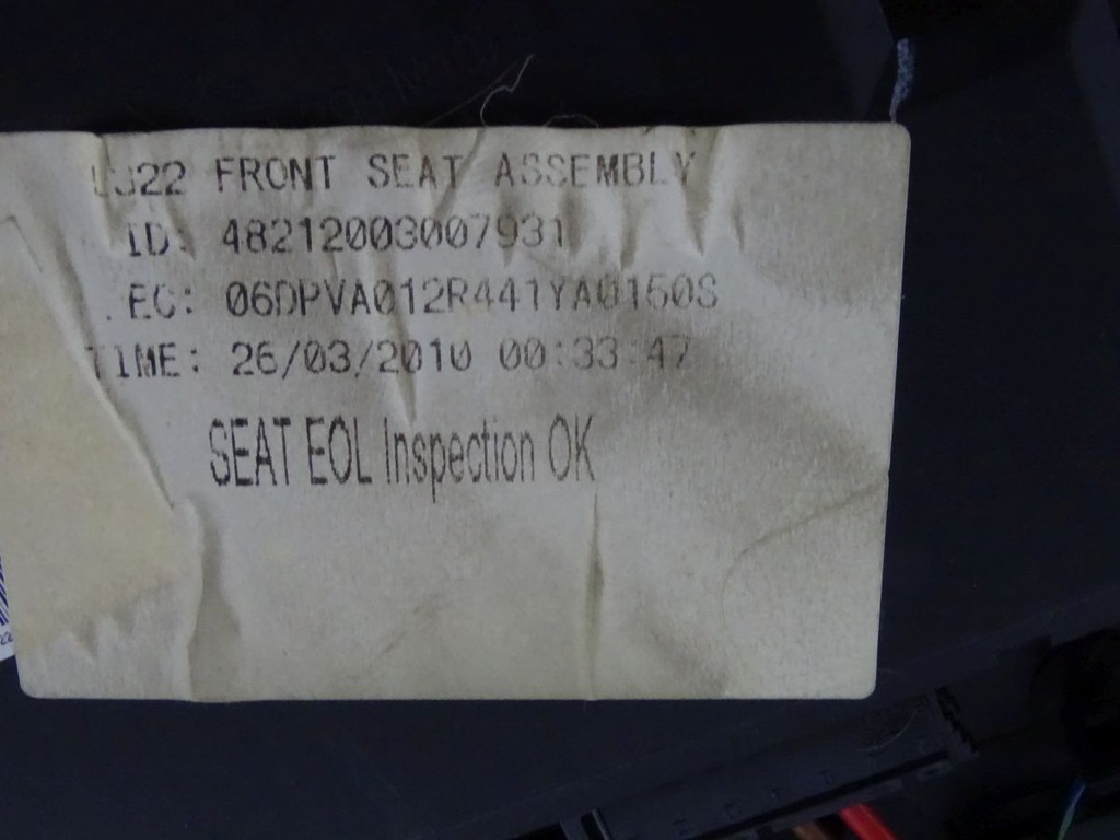 фото №9, Land rover range rover vogue l322 lift 09-12 сиденье правый пассажира кожа