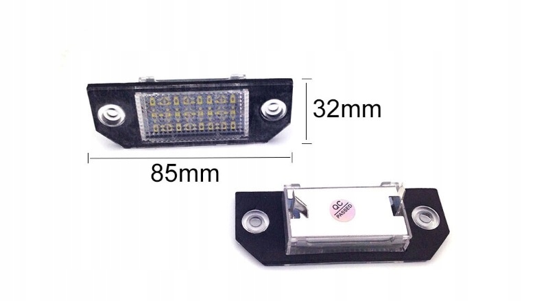 фото №2, Ford ліхтарі led номерного знака led focus mk2 c-max
