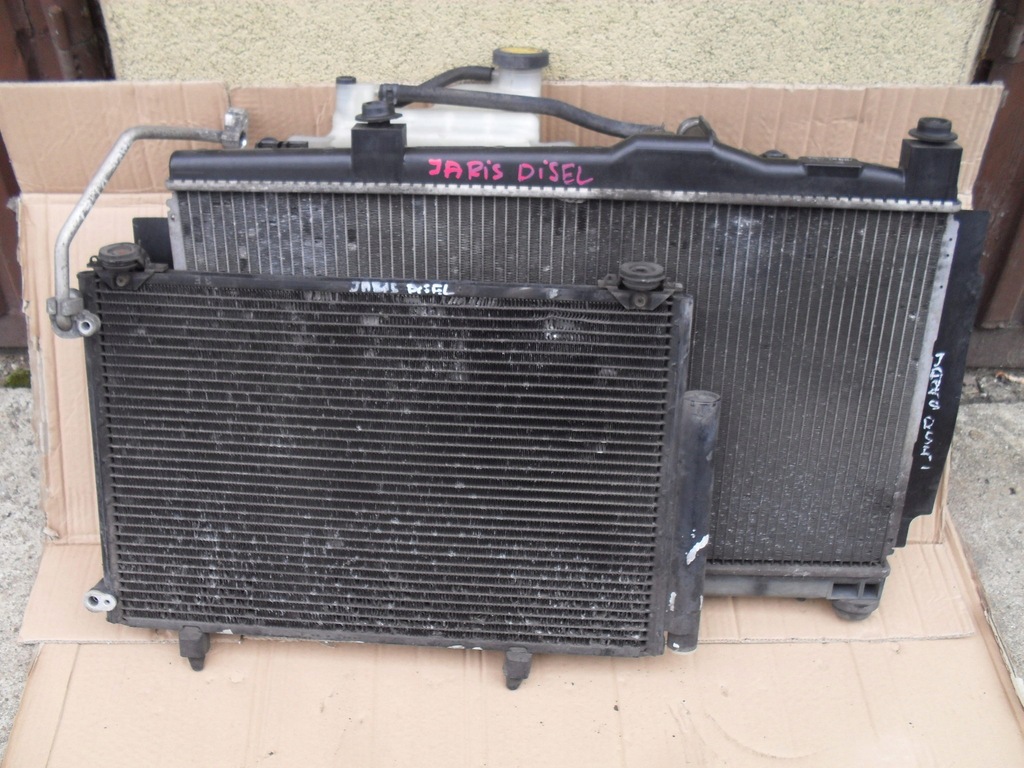 фото №7, Комплект радіатор toyota yaris lift дизель europa