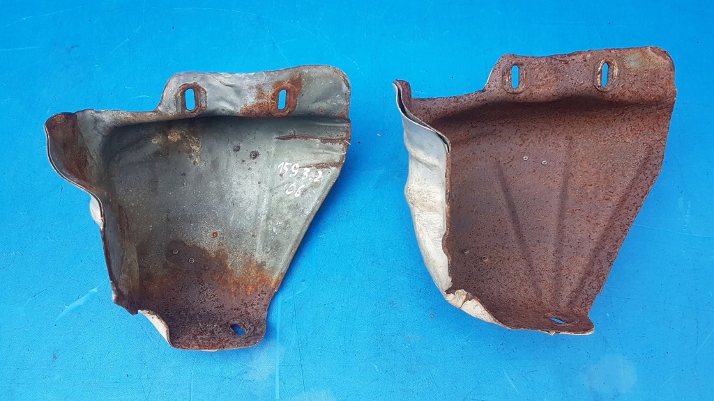 фото №6, 3x захист теплова каталізатора вихлоп колектор alfa romeo 159 brera 3.2