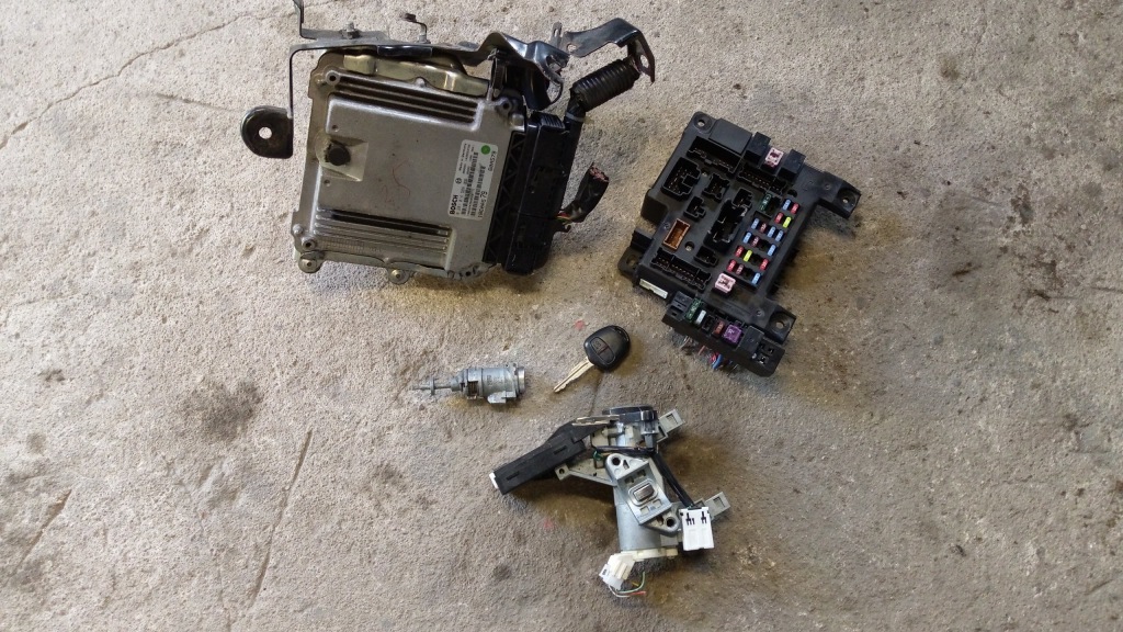 фото №1, Mitsubishi lancer x 2.0 did бортовий комп'ютер набір stacyj