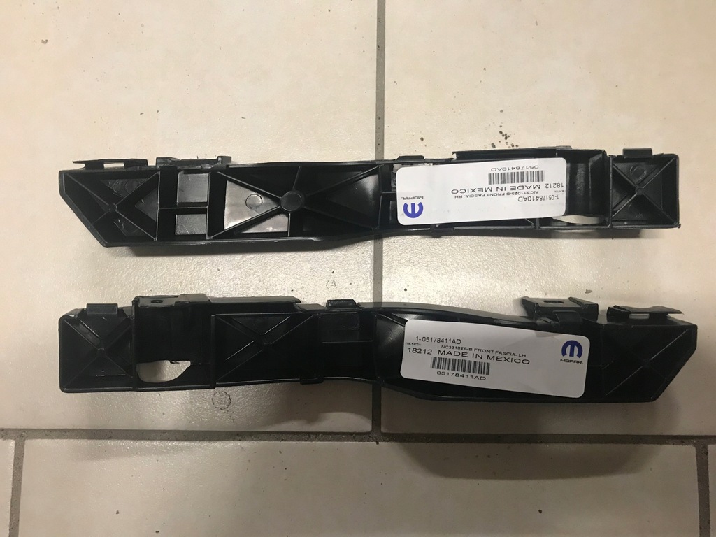 фото №1, Fiat freemont направляющая кронштейн перед бампер новый оригинал