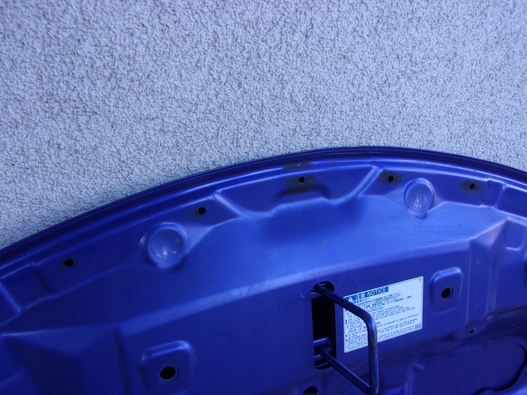 фото №10, Subaru trezia 2011-2015 11-15 капот кришка перед