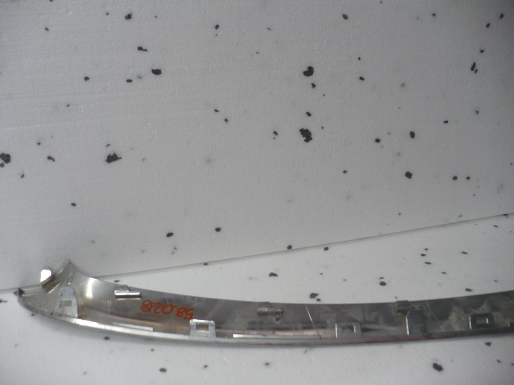 фото №6, Renault scenic iii молдинг хром бампера lift