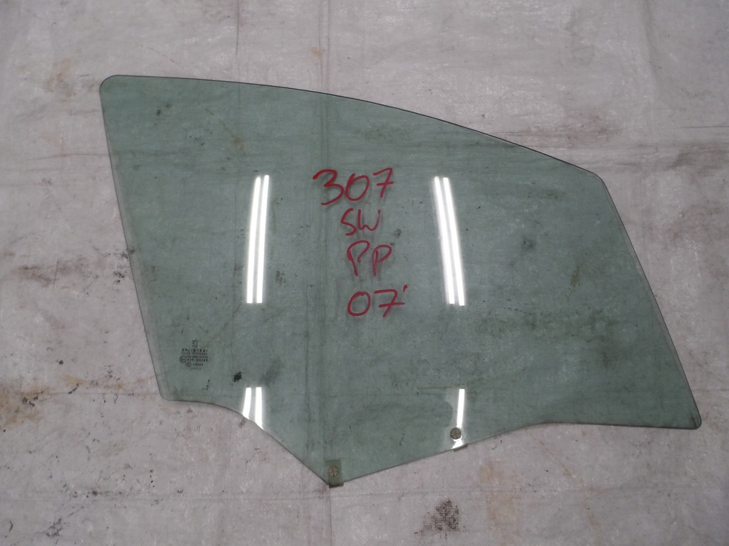фото №1, Скло двері перед права peugeot 307 lift 07r
