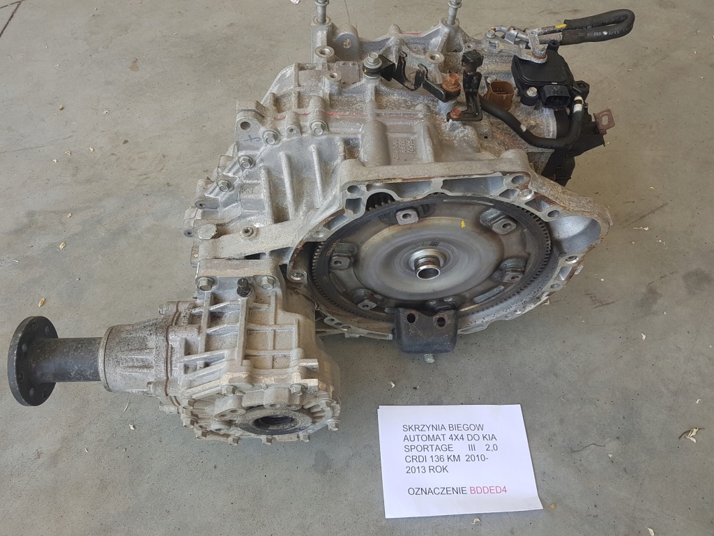 фото №1, Kia sportage iii 2.0 crdi коробка передач передач автоматическая коробка передач