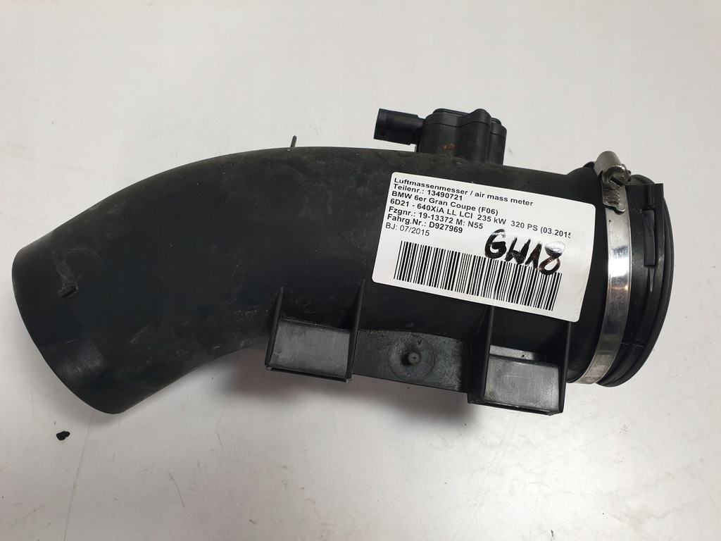 фото №1, Труба воздуха расходомер f06