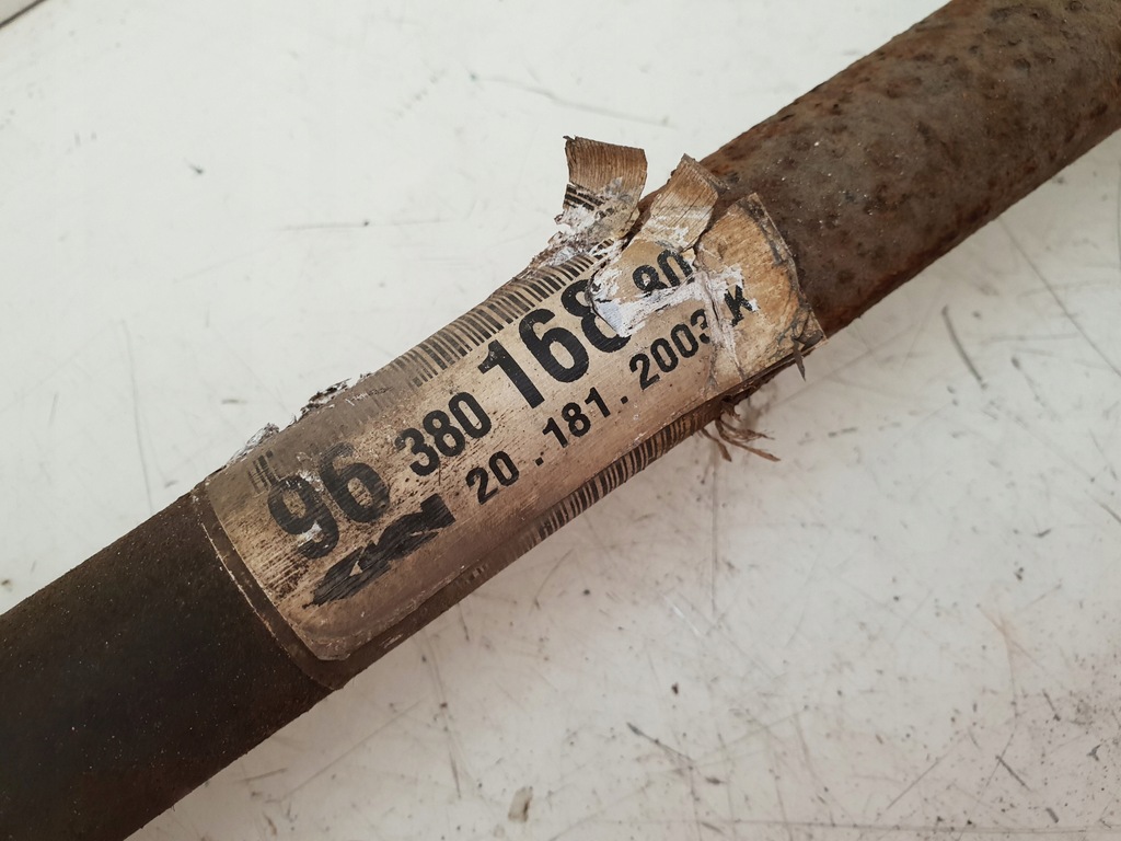 фото №2, Привідний вал права шарнір citroen c3 pluriel 1.4