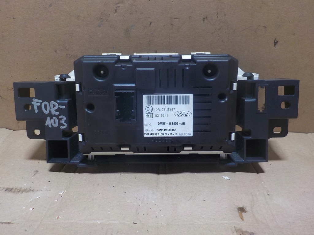 фото №2, Ford focus mk3 экран радио dm5t18b955ab