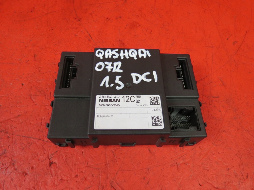 фото №1, Nissan qashqai j10 модуль комфорту 284b2jd12c
