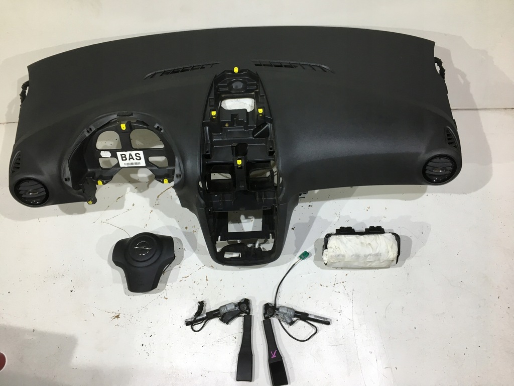 фото №4, Opel corsa d панель приладів консоль подушка безпеки подушки безпеки ремені or