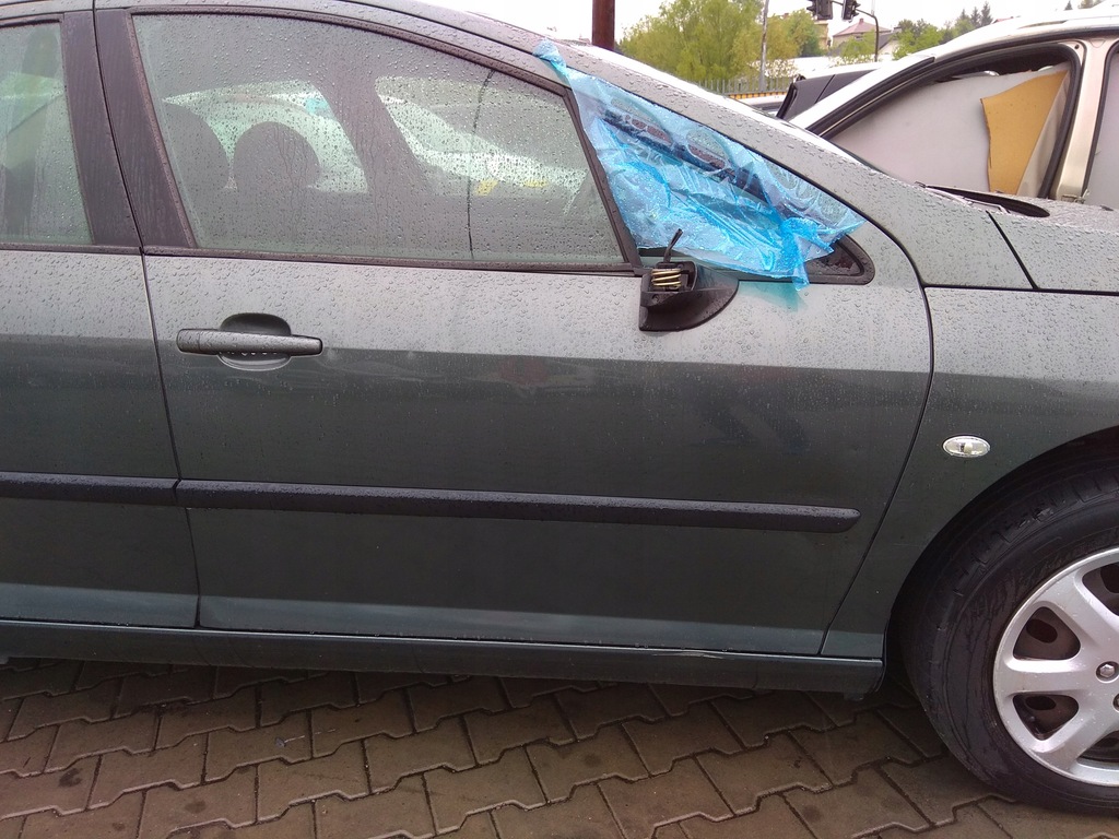 фото №13, Peugeot 407 скло замок підйомник механізм двері перед праве ezqc