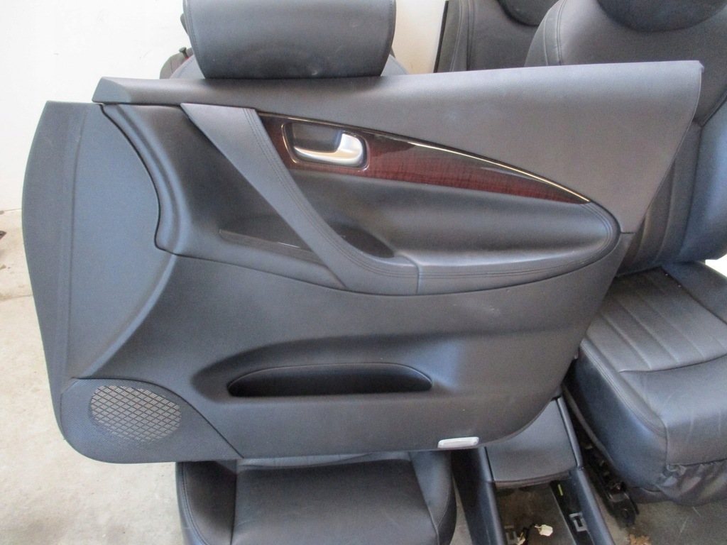 фото №6, Обивка сиденья кожа infiniti qx50 qx 50 czarna