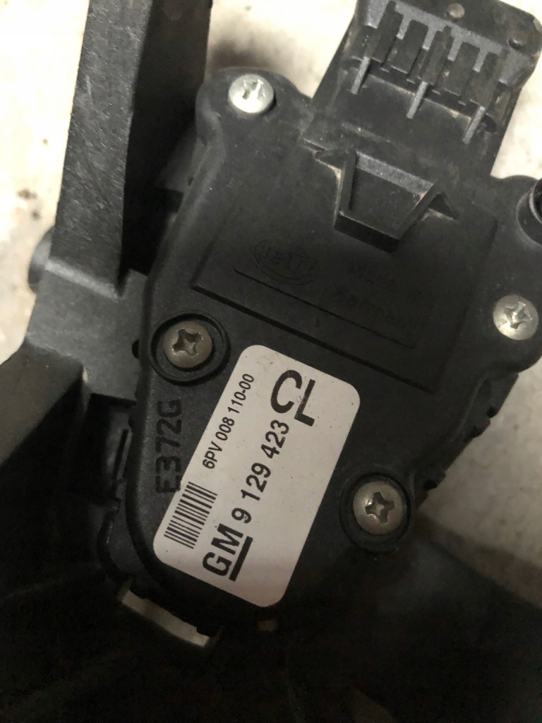 фото №2, Opel corsa c педаль газа 9129423 cl