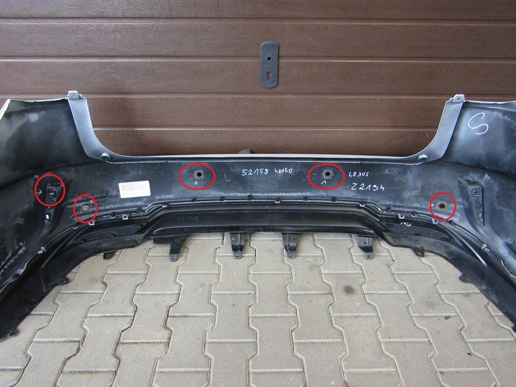 фото №4, Бампер задняя задний lexus rx 450h rx450h 15-