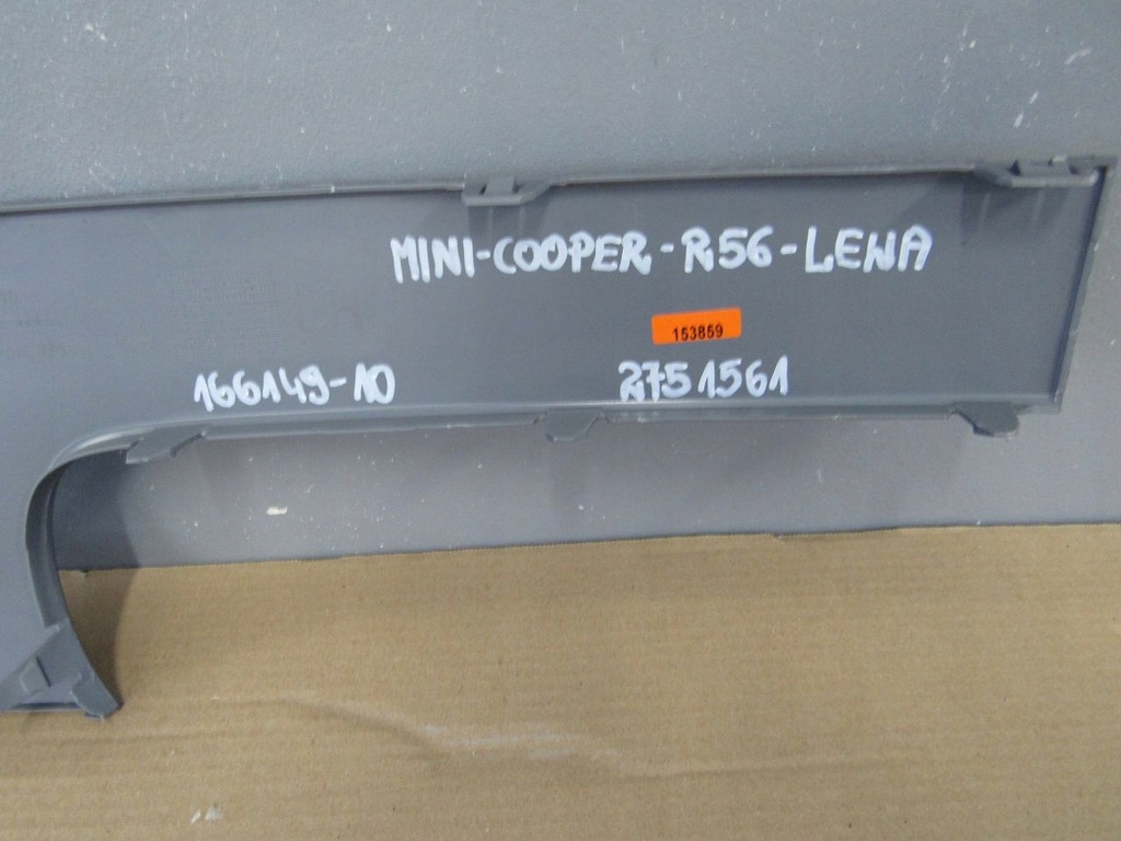 фото №4, Mini cooper r56 решітка радіатора бампера перед ліва