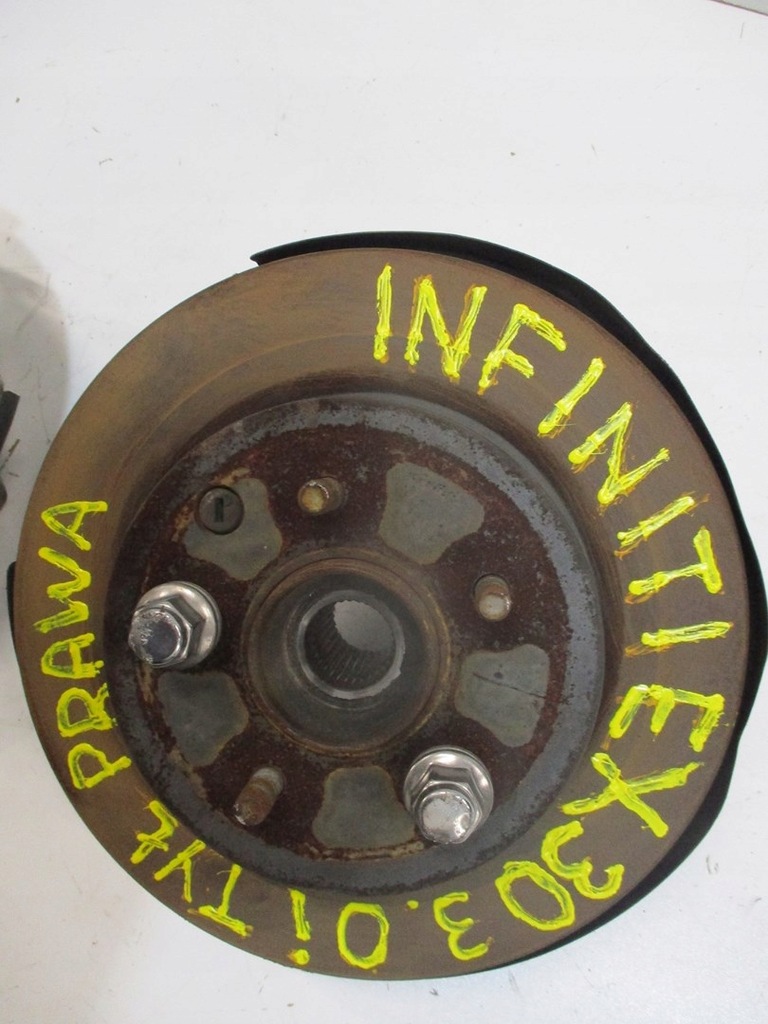 фото №4, Поворотний кулак поворотний кулак infiniti ex30 3.0i права ліва