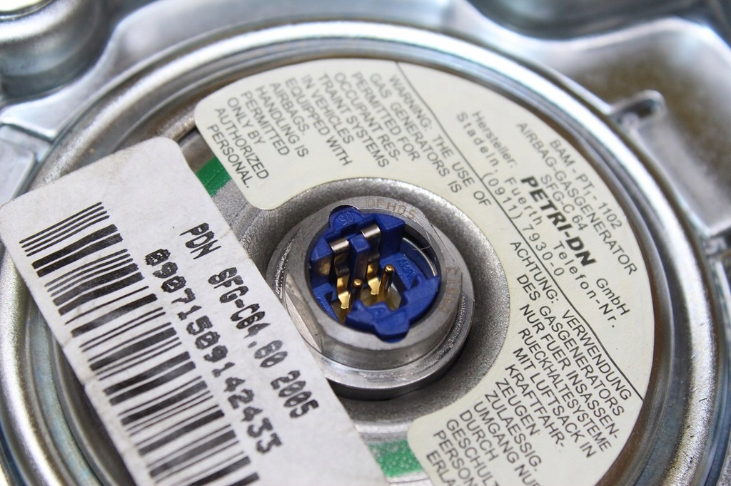 фото №7, Подушка подушка безопасности руля vw touran 1t0880201a