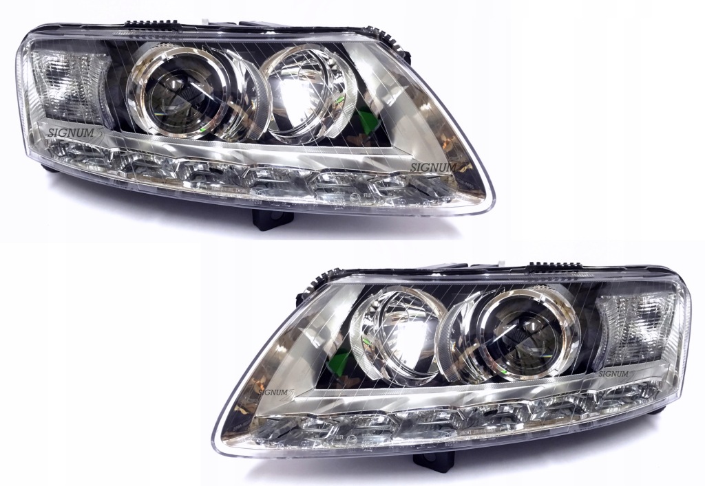 Купить Audi a6 4f c6 08-11 ксенон led новая  фонари комплект