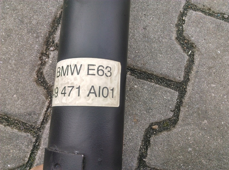 фото №3, Bmw e63 wał привідний 3.0 benz 2006 rok 6