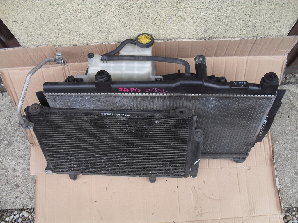 фото №8, Комплект радіатор toyota yaris lift дизель europa