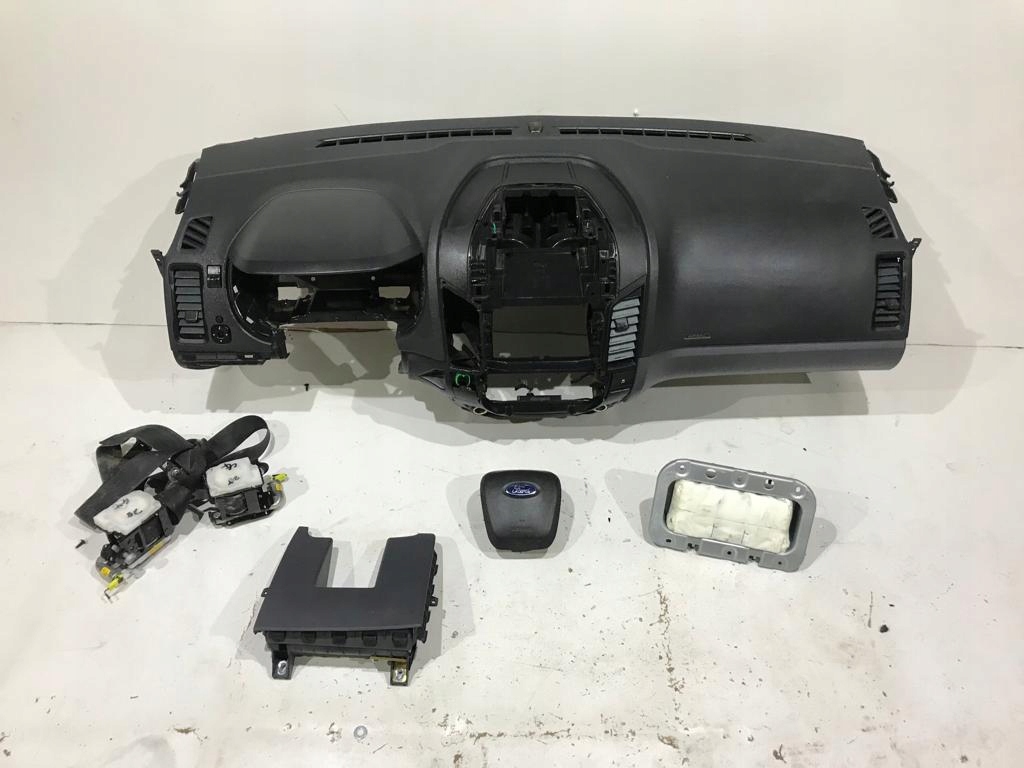 фото №1, Ford ranger приборная панель консоль подушка безопасности подушки безопасности ремни оригинал демонтаж