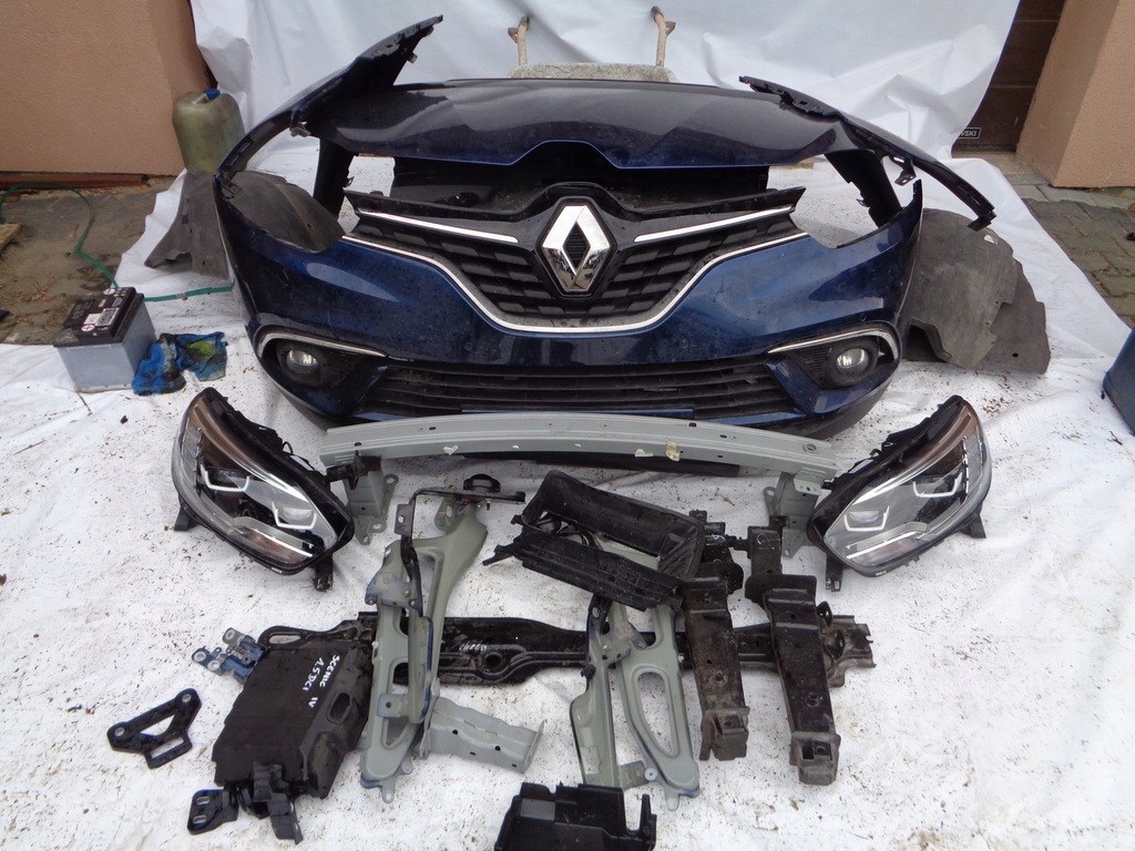 фото №1, Kompletny перед renault scenic iv 1.5dci full led