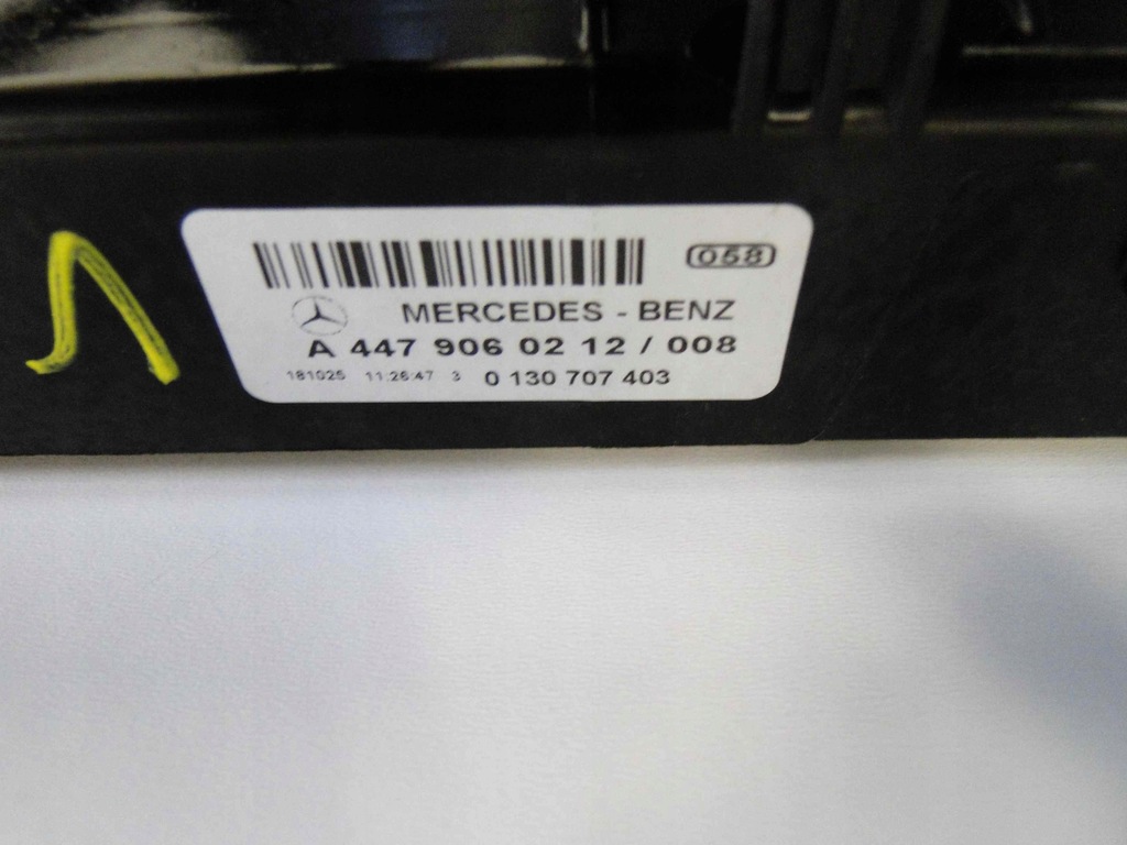 фото №3, Mercedes sprinter w910 вентилятор вентилятор 910