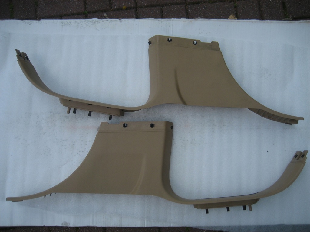 фото №1, Porsche cayenne 7p5 2010-17 защита пороговые beż