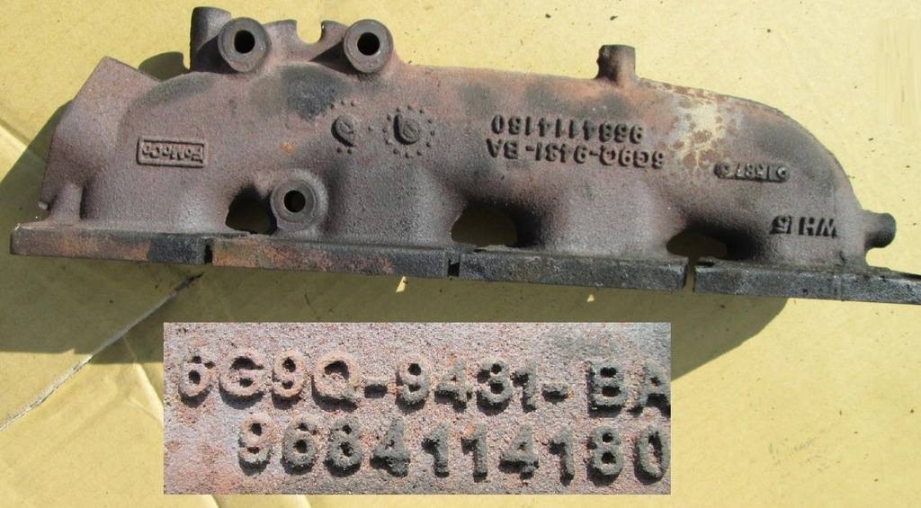 фото №1, Peugeot 4007 2.2 d коллектор выпускной c-crosser