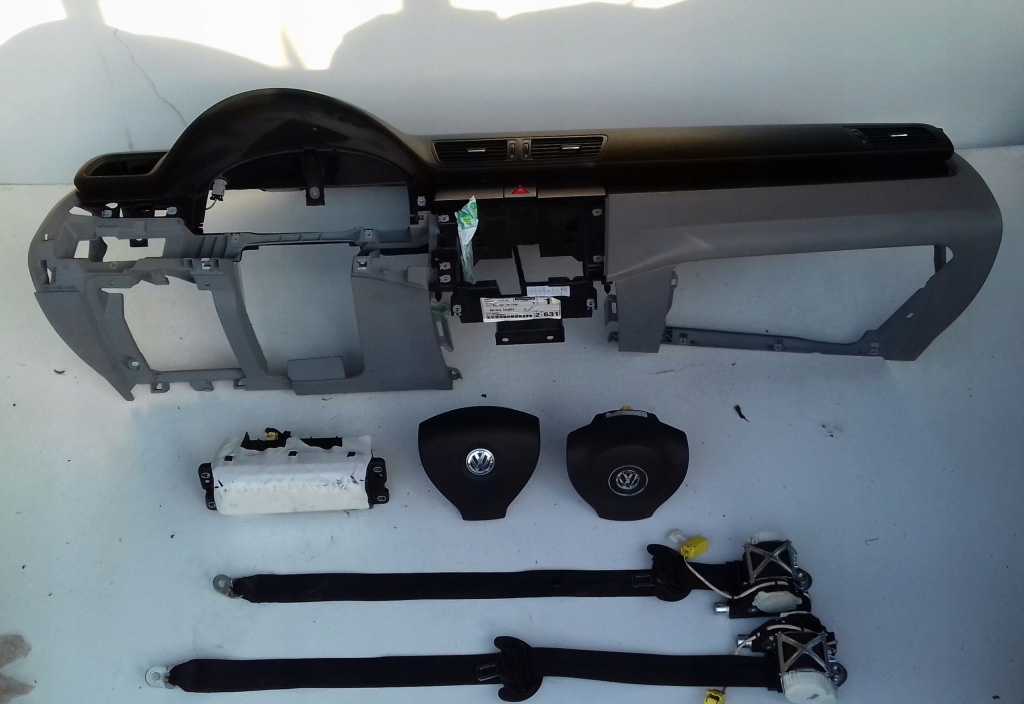 фото №1, Vw passat b6 b7 панель приладів консоль подушка безпеки подушки безпеки ремені