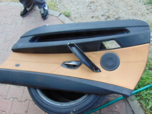 Bmw e85 z4 обшивка чорний чорно коричневий шкіра перед передній правий європа в Україні