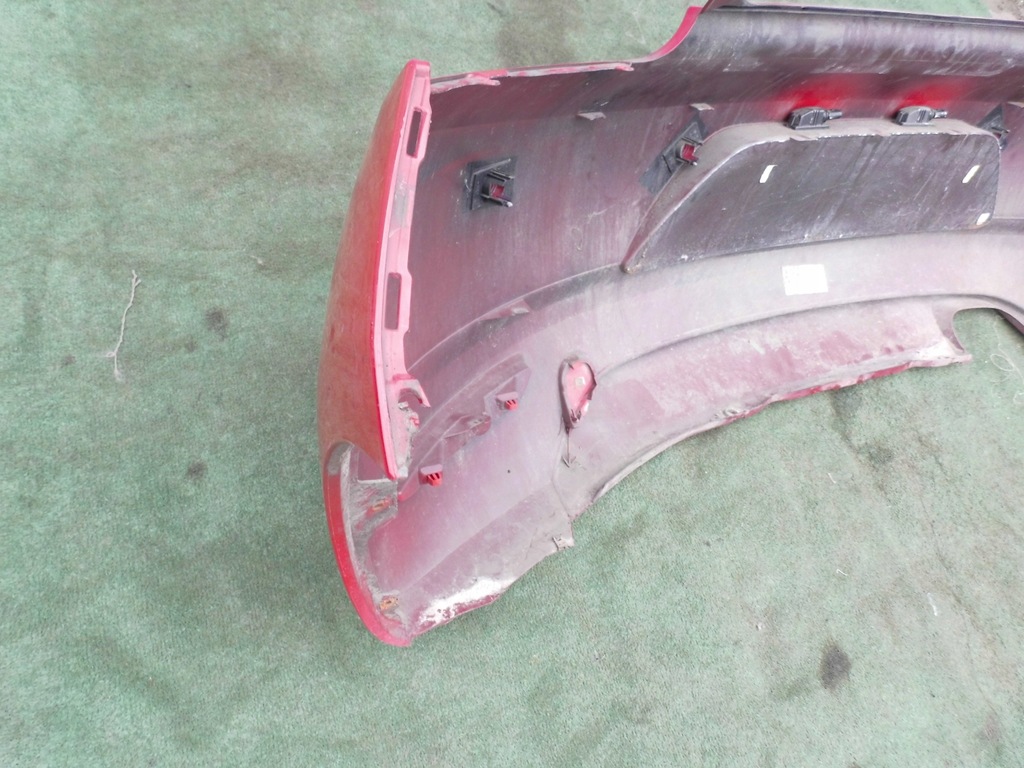 фото №11, Бампер задній vw scirocco 1k8 la3h червоний