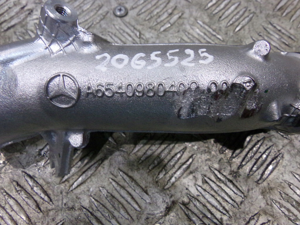 фото №12, Mercedes-benz оригинальный номер a6540980400 труба турбонагнетателя