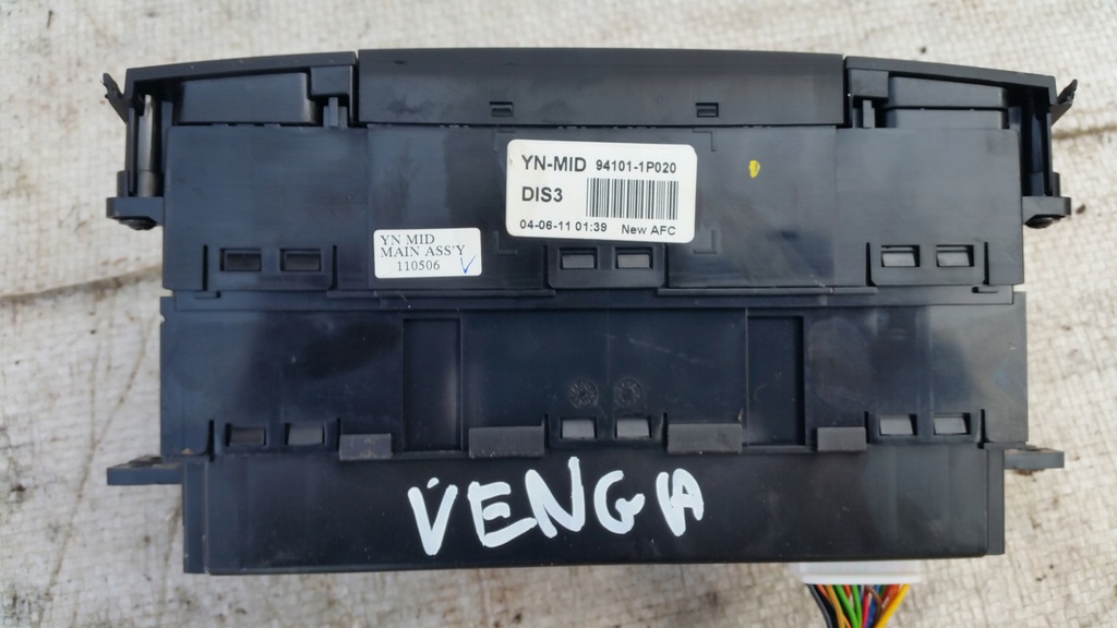 фото №1, Kia venga дисплей 941011p020