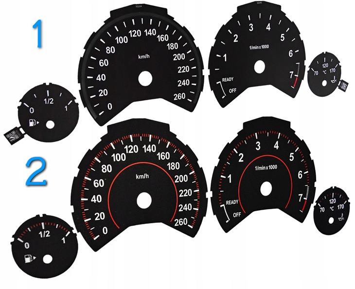 фото №14, Bmw seria 4 f32 f33 f36 тормозные диски спидометра приборы заменитель с mph na км/ч