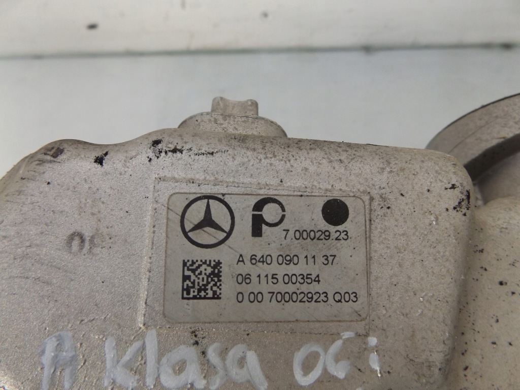 фото №4, A klasa w 169 2,0cdi коллектор всасывающий 6400901137