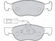 фото №1, Тормозные колодки тормозной. перед fiat dex 2084.1 = lp1678