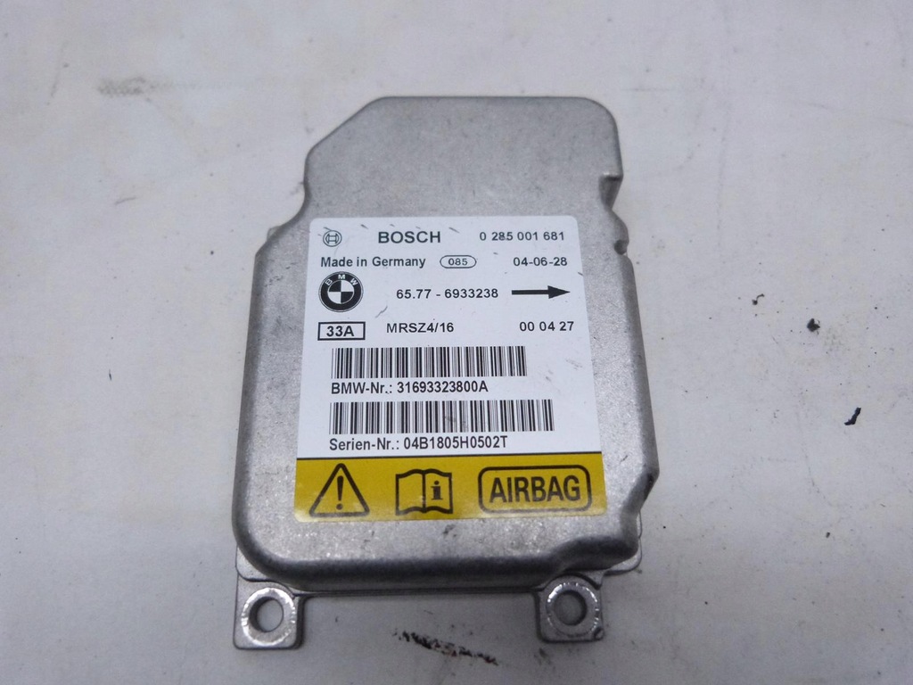 фото №1, Bmw 3 e46 модуль датчик датчик подушки безопасности подушка безопасности
