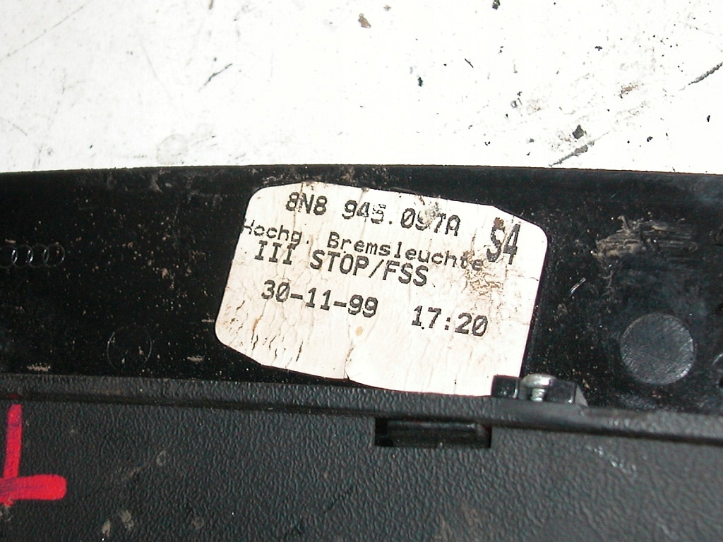 фото №3, Audi tt лампа свет стоп