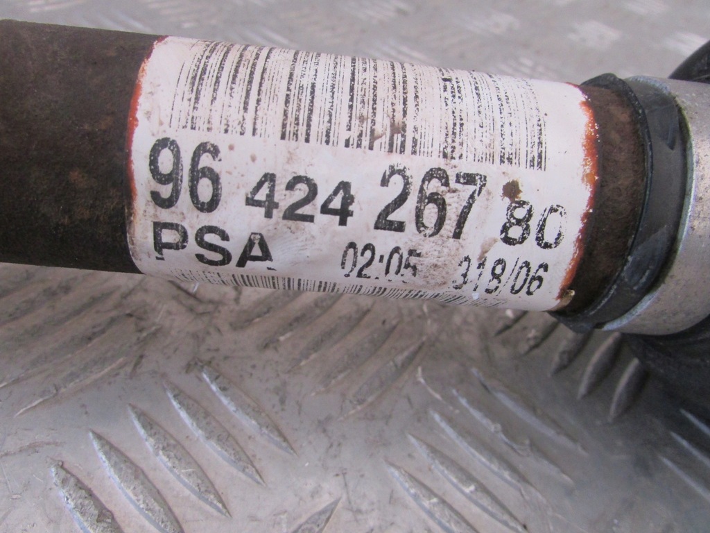 фото №5, Приводной вал правая 1.6 hdi citroen xsara picasso 04r