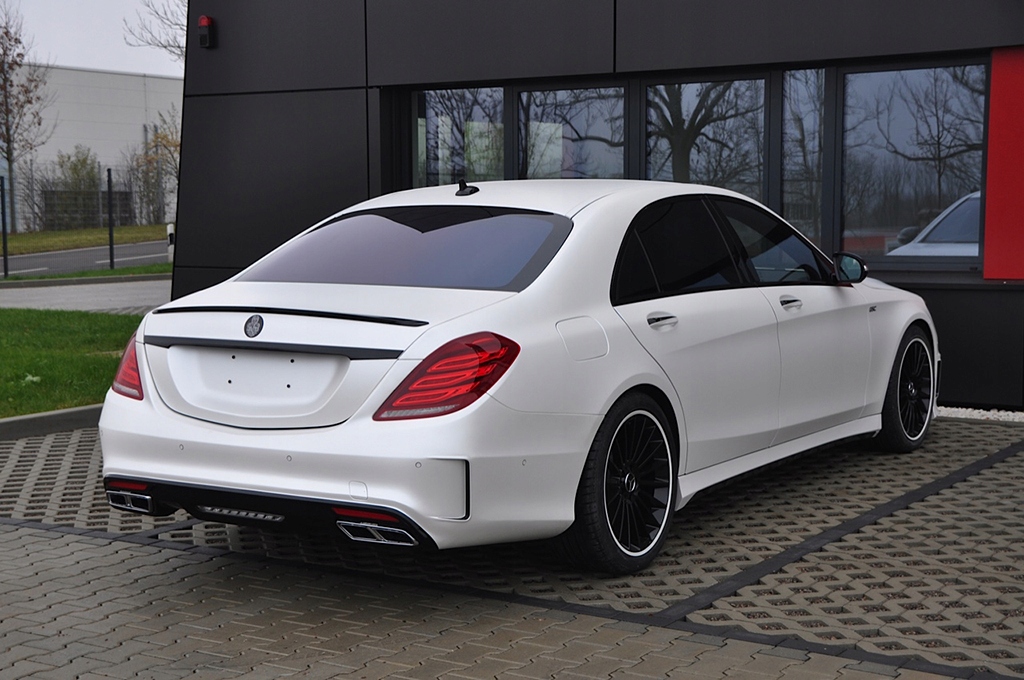 фото №8, Mercedes w222 amg look спойлер