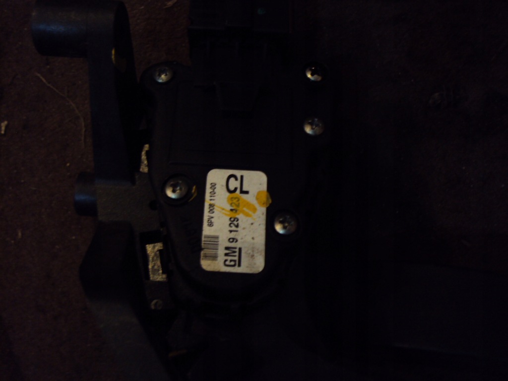 фото №1, Педаль газу corsa c 1.7di isuzu y17dtl 9129423 cl