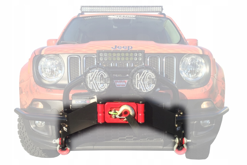 фото №1, Бампер передний pod лебёдка renegade 2014+