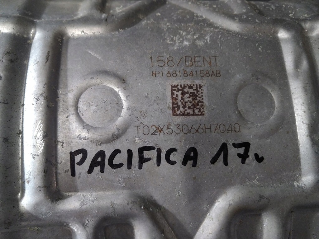 фото №2, Pacifica 2016-2020r захист каталізатора перед