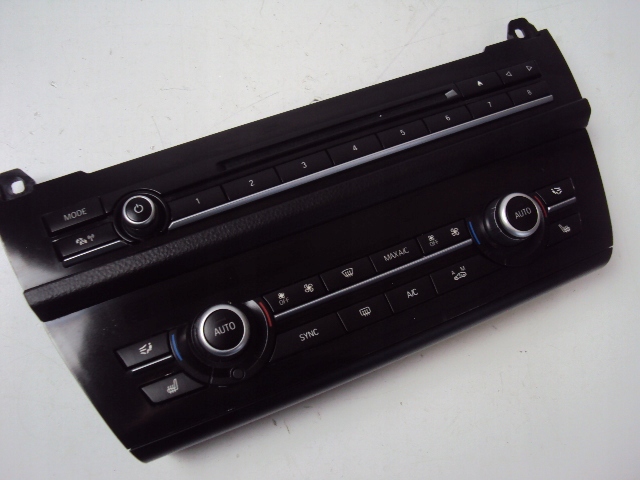 фото №6, Панель радіо кондиціонера bmw 5 f10 f11 lift