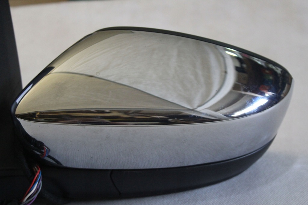 фото №1, Зеркало дверь левая vw up хром 0ryginał 7+2 pin