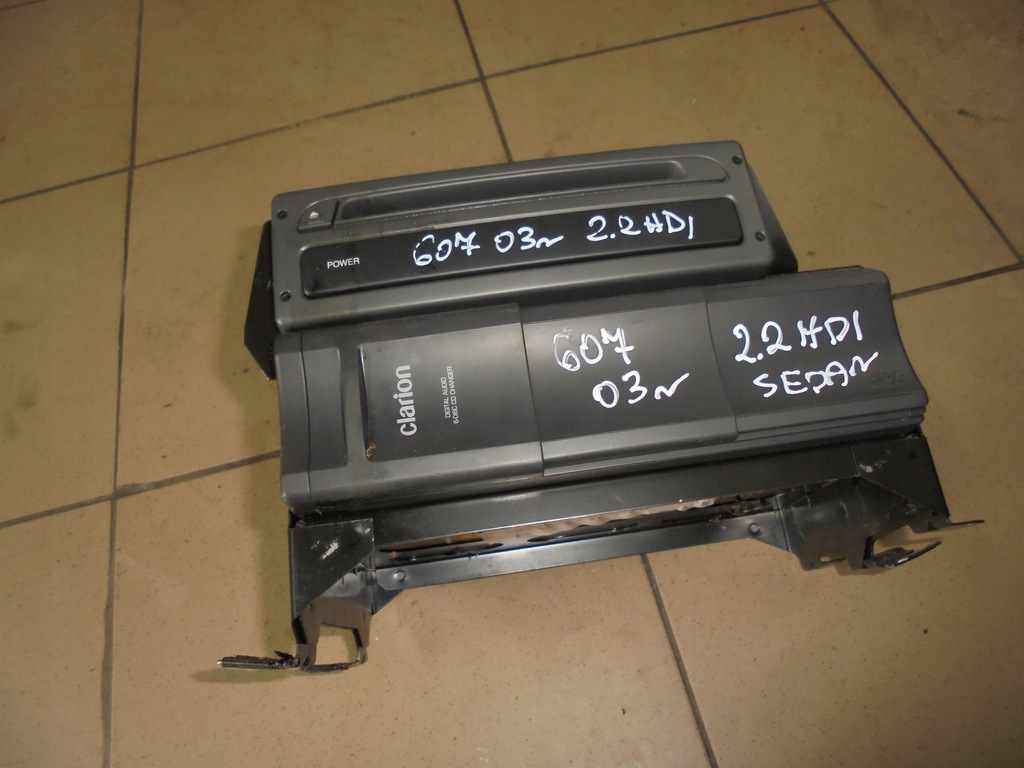 фото №1, Peugeot 607 радіо cd clarion