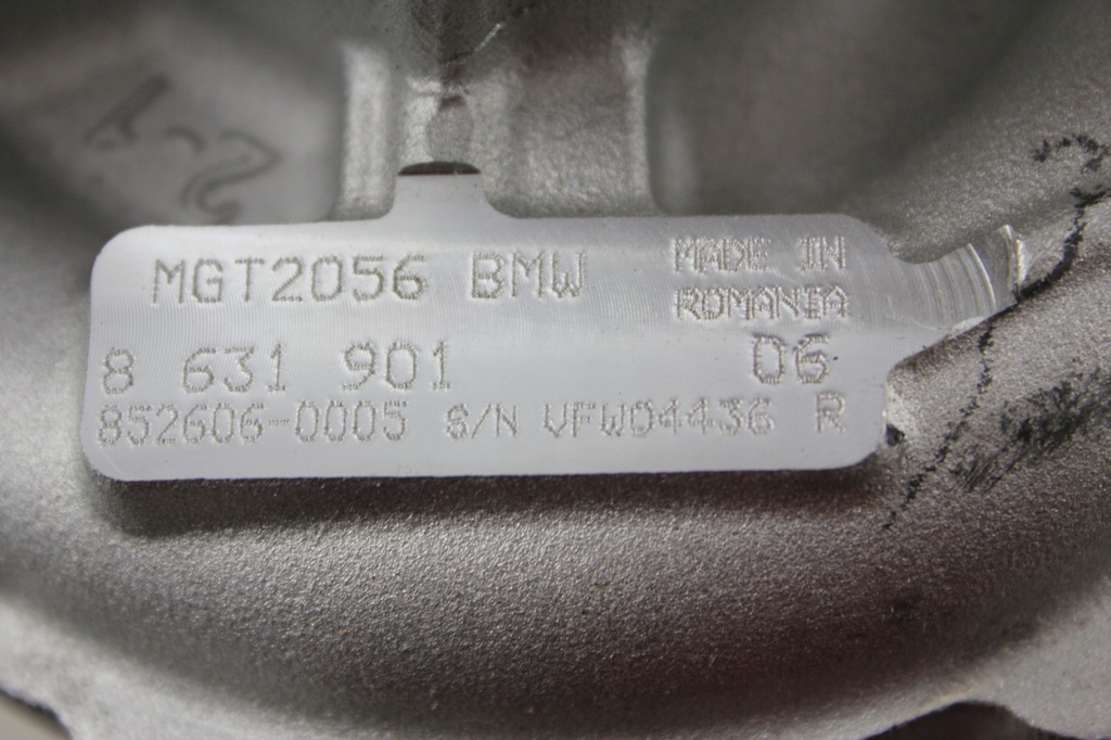 фото №8, Турбонагнетатель bmw 2.0 11658631901 оригинал